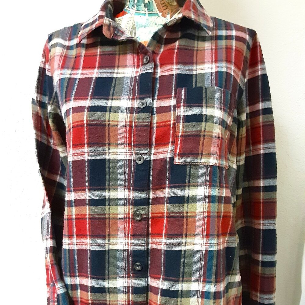 Plaid Flannel Shirt Forever 21